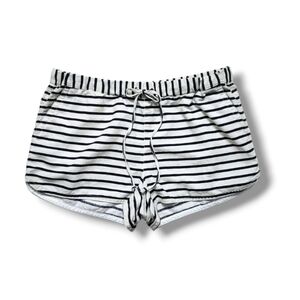 J. Crew Striped Linen Cotton Blend Shorts | Small